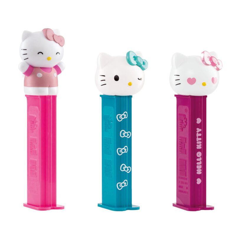 PEZ Hello Kitty Assorted Candy Dispenser 17g image number 0
