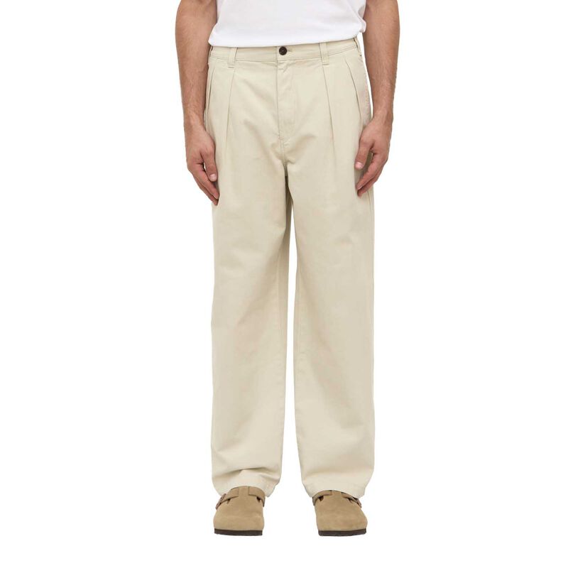 Assembly Label Miles Pleated Chino Limestone image number 0