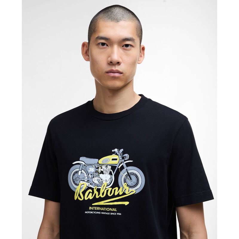 Barbour International Stonebridge Graphic T-Shirt image number 2