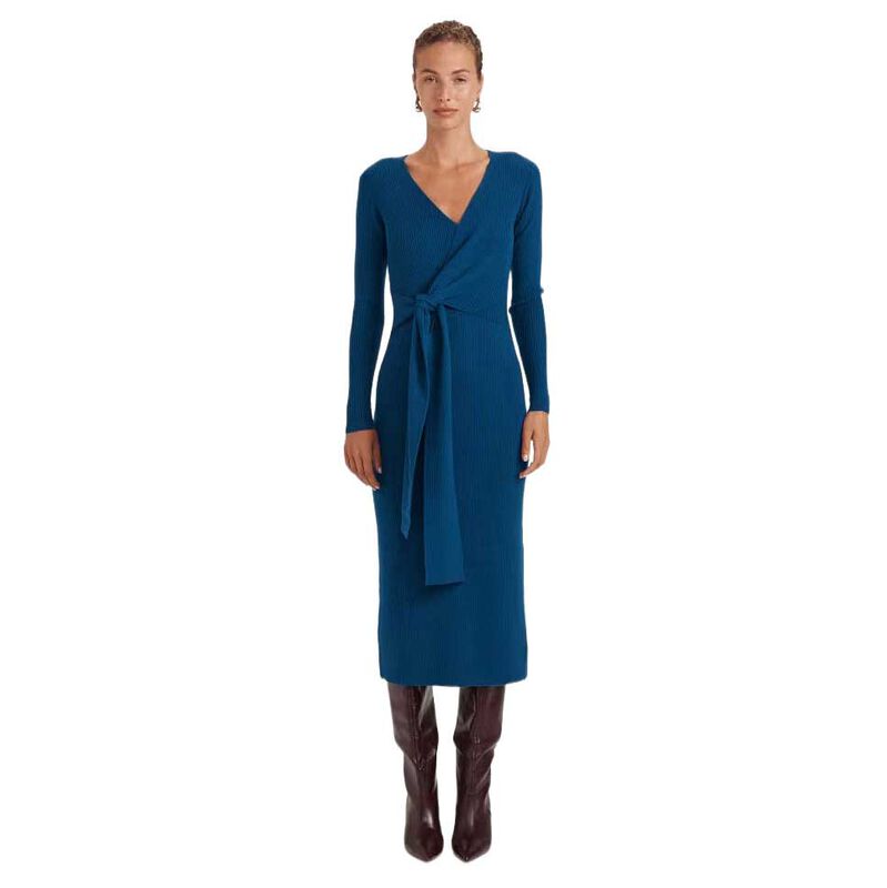 SABA Elle Wrap Knit Dress image number 0
