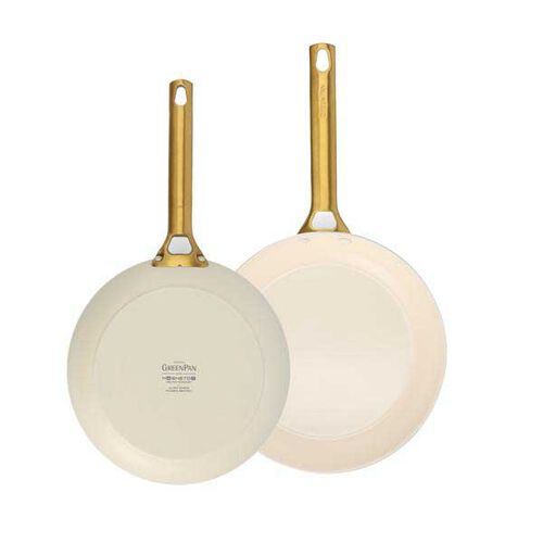 Greenpan Padova 2 Piece PFAS Free Frypan 26/30cm - Cream