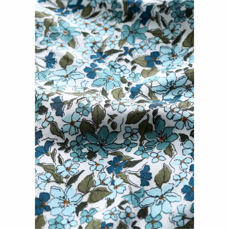 Seasalt Cornwall Birch Leaf Dress Anemone Vintage Reflection image number 3