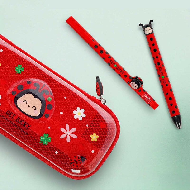 Legami Lovely Friends Gel Pen - Ladybug image number 2