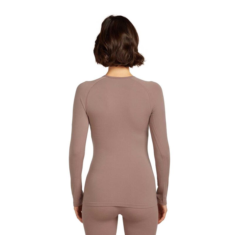 Icebreaker W Merino Blend 260 ZoneKnit Seamless LS Crewe image number 9