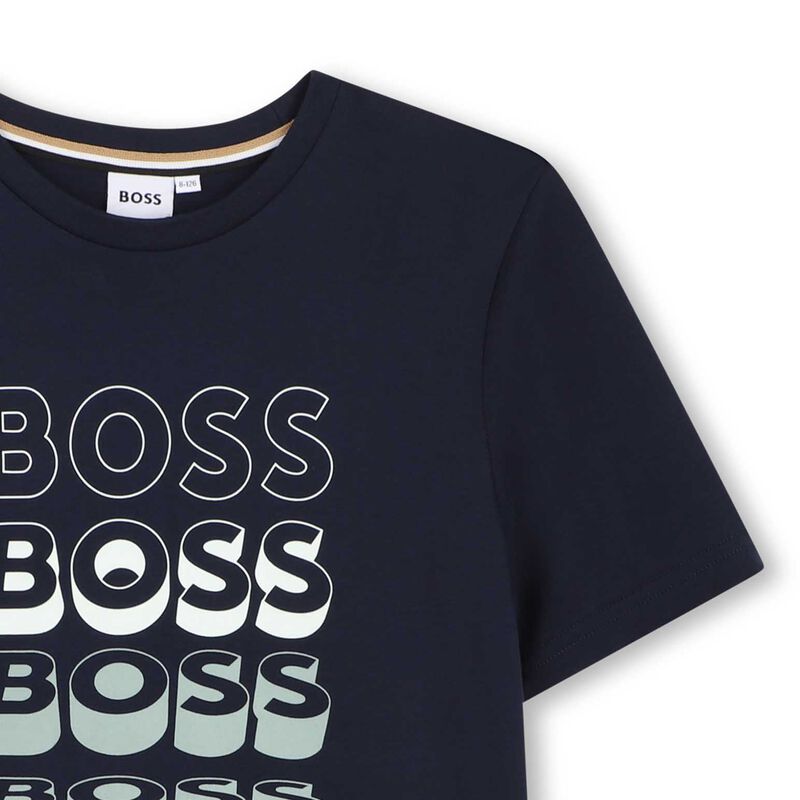 BOSS Short Sleeves Tee-Shirt 4Y-5Y image number 2