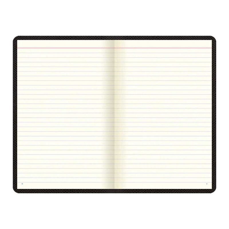 Letts of London Legacy A5 Ruled Notebook - Black image number 1