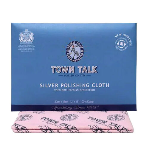 Town Talk Silver Polishing Cloth - Large