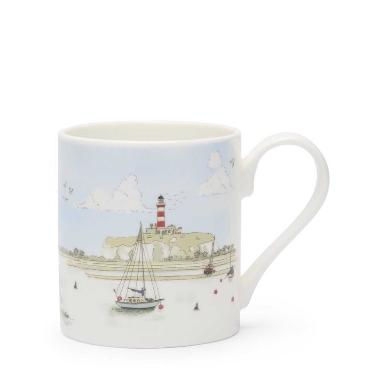 Sophie Allport Mug Standard Scene Coastal Boats image number 0