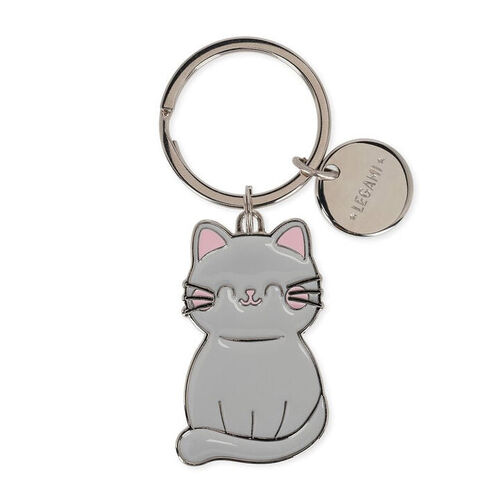 Legami Kitty Enamel Key Ring