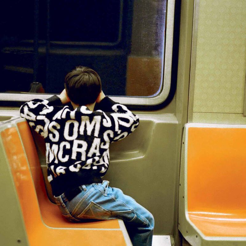 MARC JACOBS Jumbled Logo Jumper 3Y - 6Y image number 2