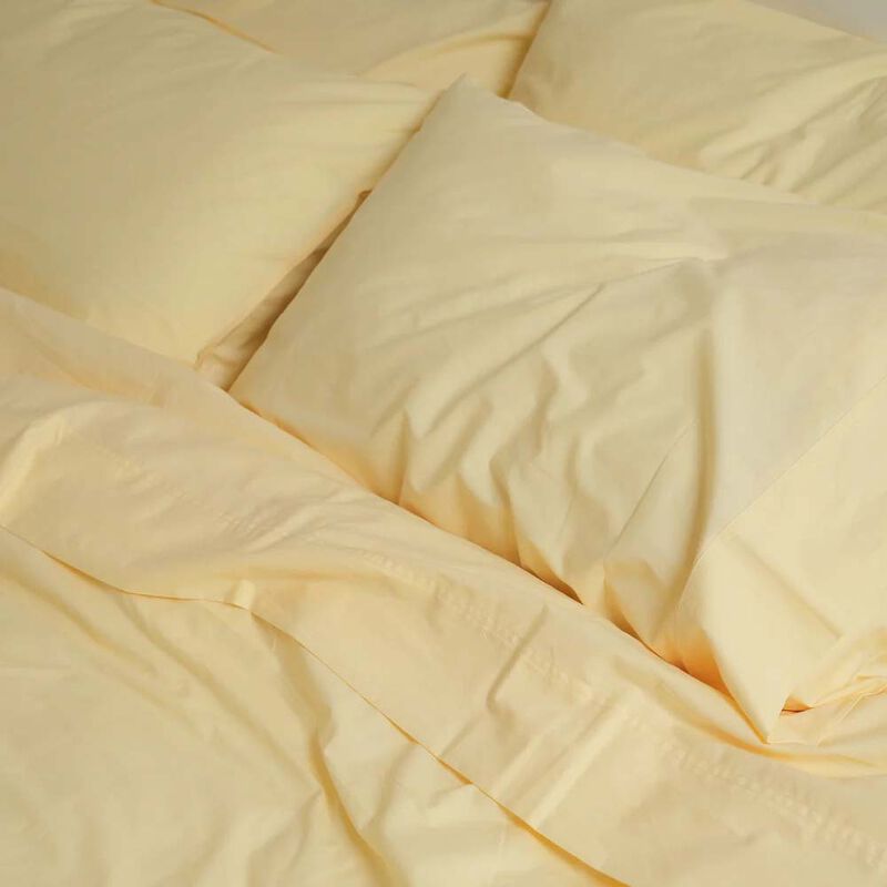 Home Lab 100% Stonewashed Cotton Sheet Set image number 1
