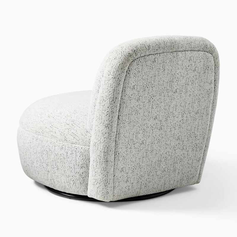 West Elm Addie Swivel Chair image number 1