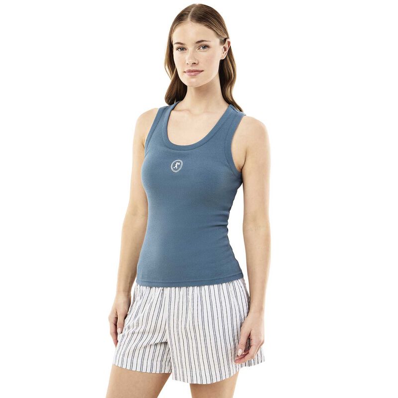Papinelle Karen Walker Runaway Girl Rib Shelf Bra Tank image number 0