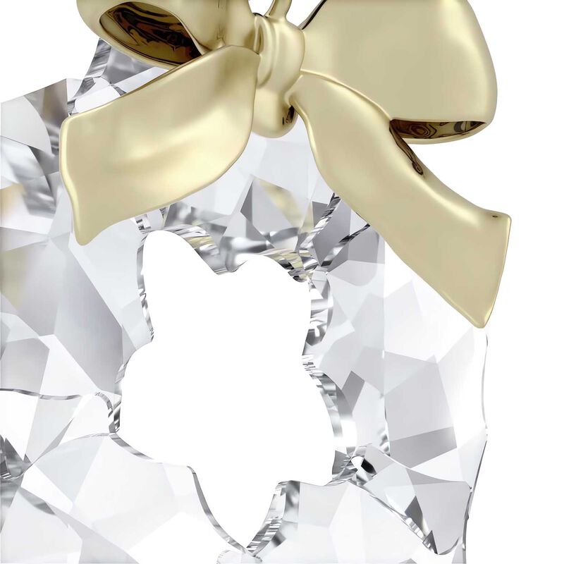Swarovski Holiday Magic Wreath Ornament image number 1