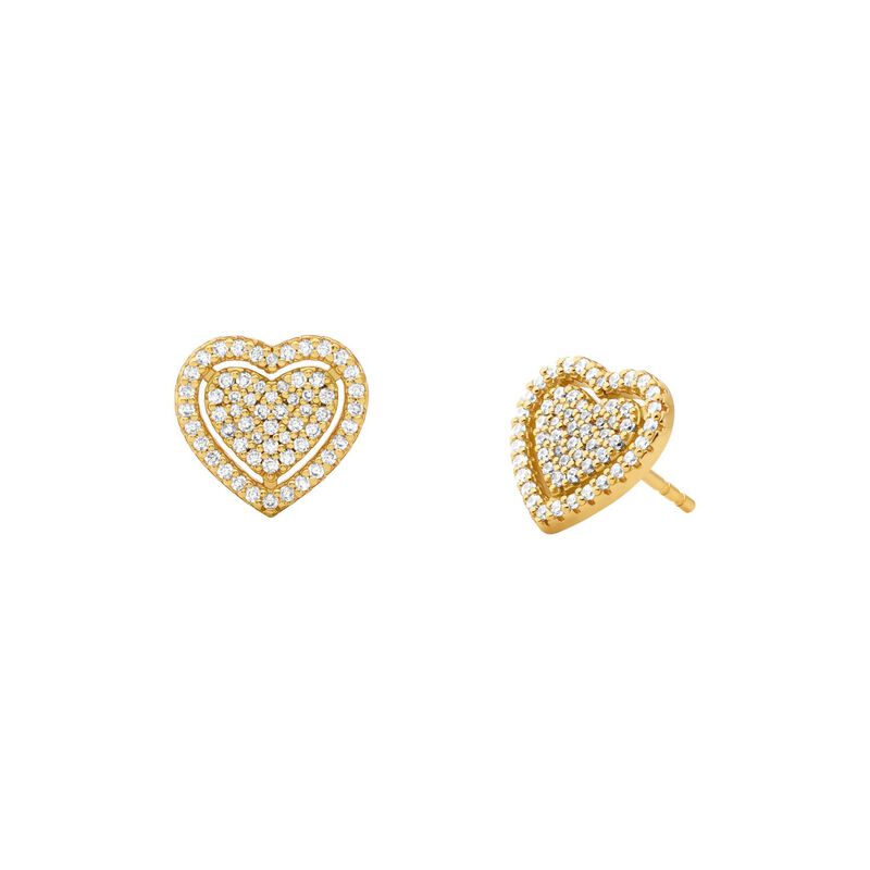 Michael Kors 14K Gold-Plated Sterling Silver Necklace And Earrings Set image number 1