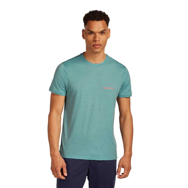 Icebreaker M Merino 150 Tech Lite SS Tee IB Wordmark image number 8