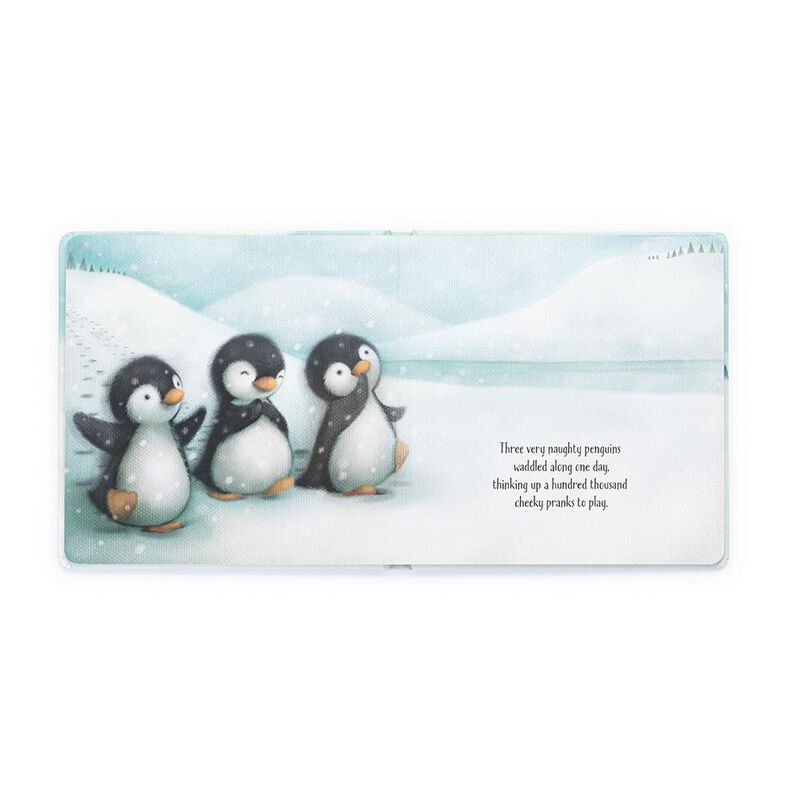 Jellycat The Naughty Penguins Book image number 1