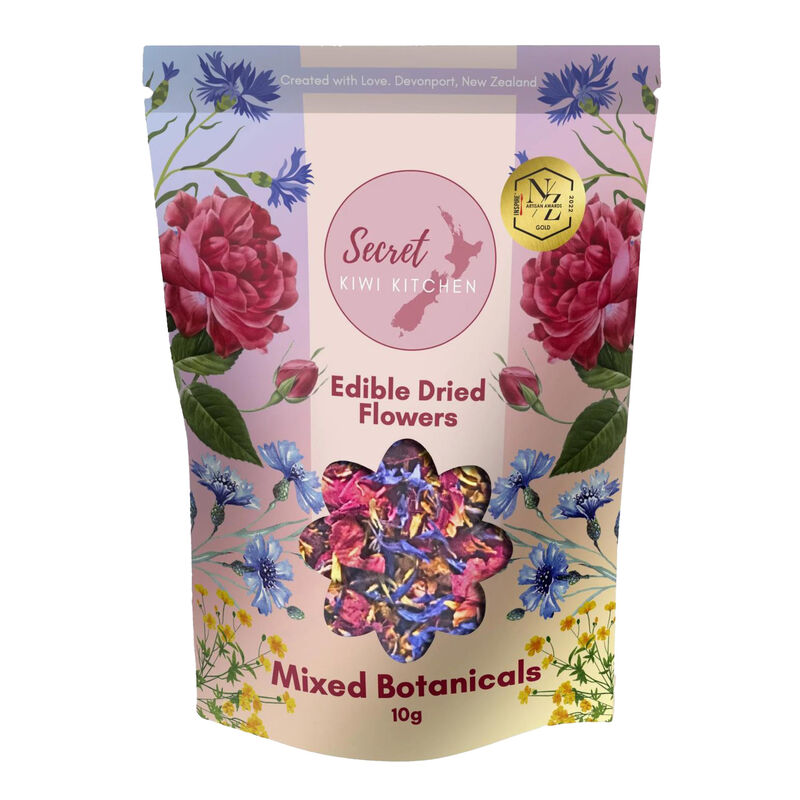 Secret Kiwi Kitchen Edible Flowers Pouch 10g image number 0
