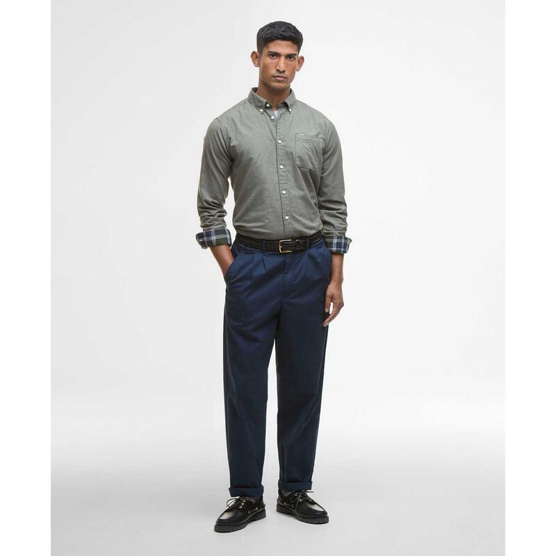 Barbour Huntly Houndstooth Tailored Shirt image number 3