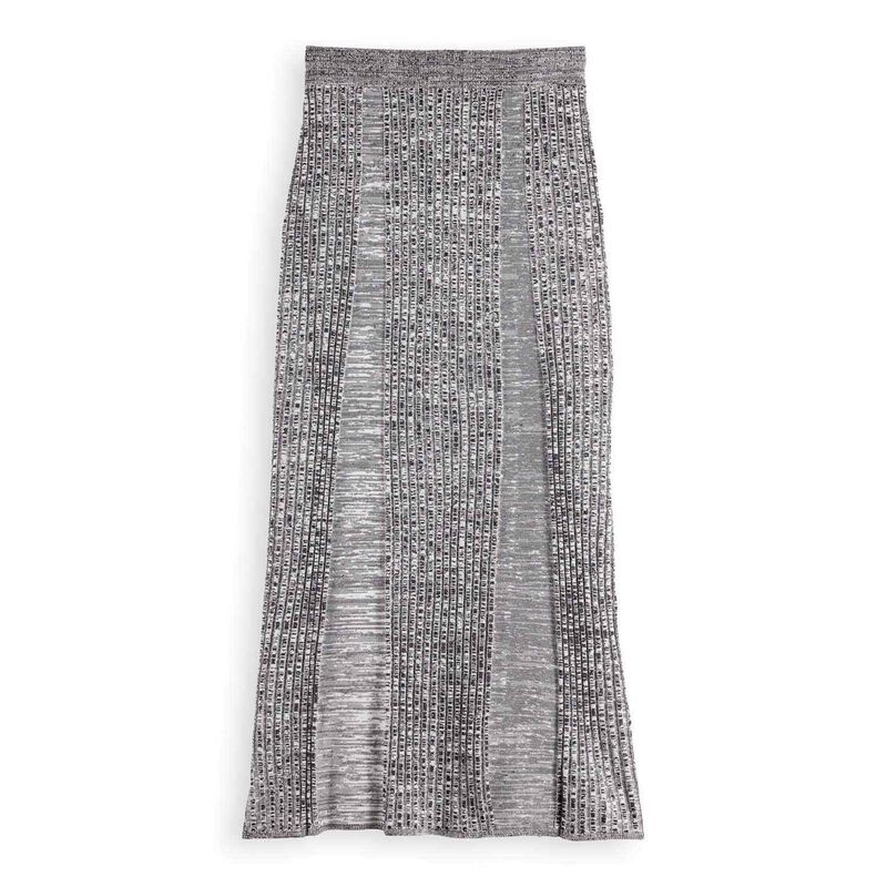 Scotch & Soda Maxi Ribbed Knitted Skirt image number 1