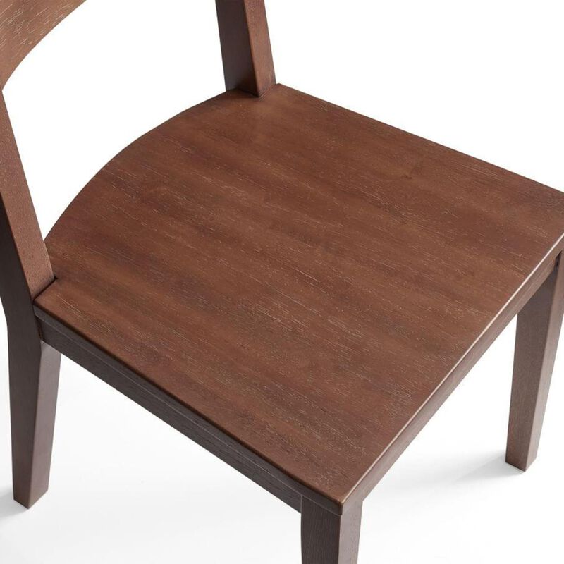 Pottery Barn Menlo Dining Chair Camden Teak image number 2