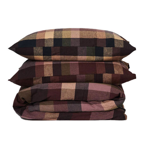Città Picton Duvet Cover Mulberry/Multi Queen 210x210cm