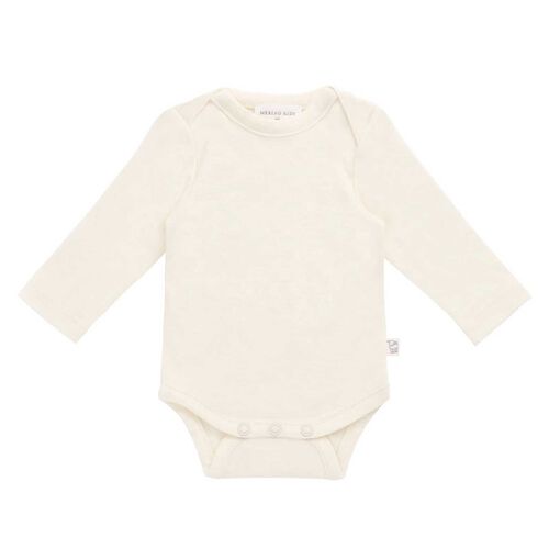 Merino Kids Long Sleeve Envelope Bodysuit