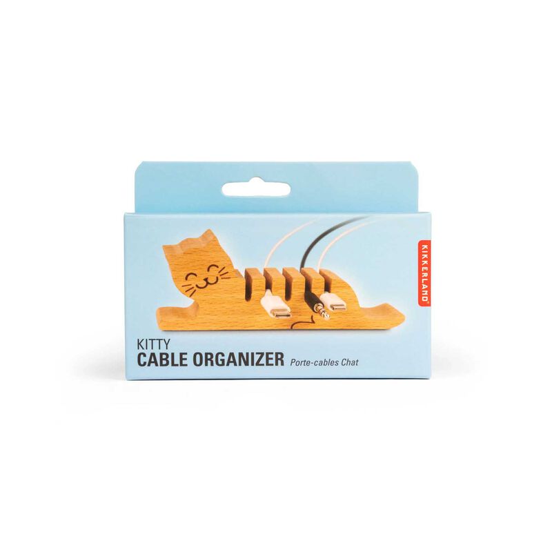 Kikkerland Kitty Cable Organiser image number 2