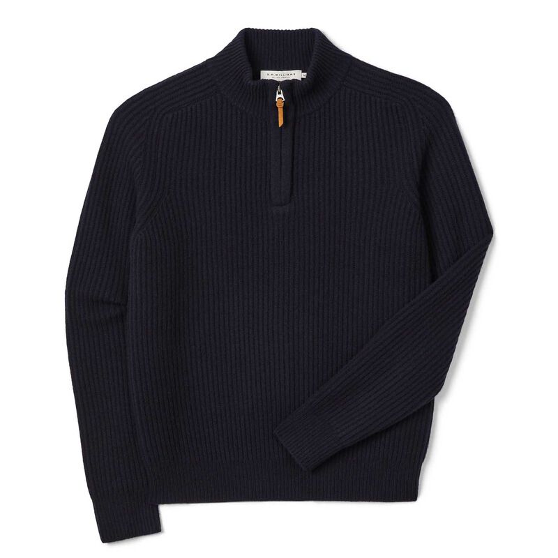 R.M. Williams Higgins Merino 1/4 Zip Knit image number 2