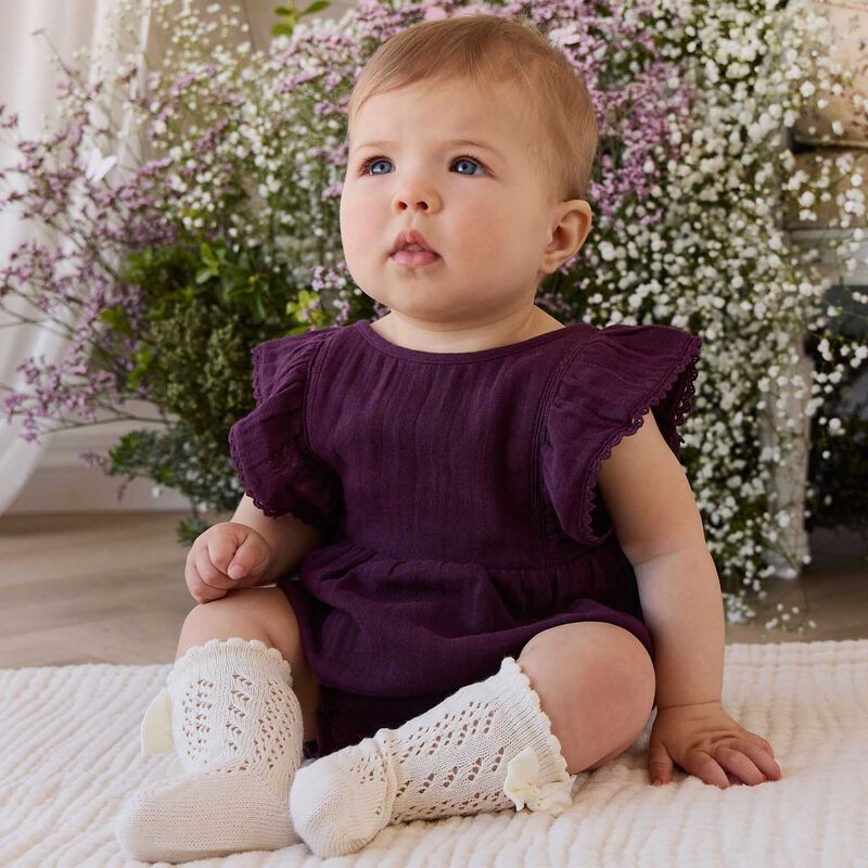 Jamie Kay Organic Cotton Muslin Beatrice Playsuit image number 1