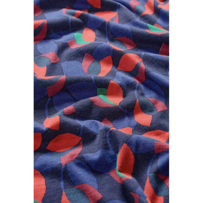 Seasalt Cornwall Risso Top Layered Tulips Tomato image number 2