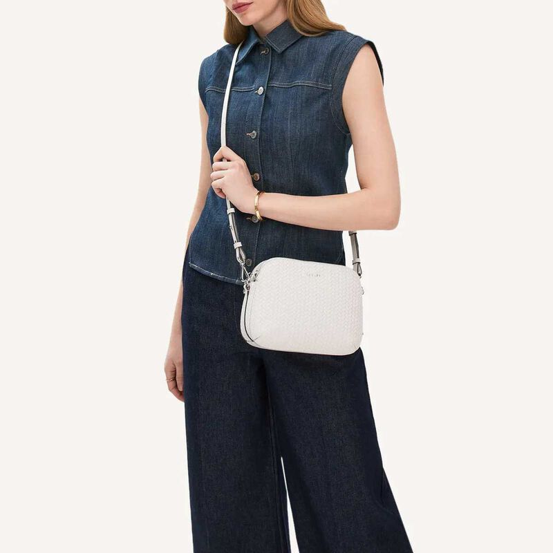 Radley Dukes Place Weave Medium Ziptop Crossbody image number 1