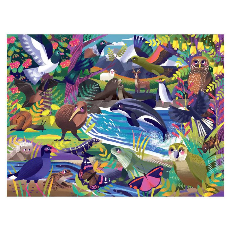 Croc Creek 36 Piece Puzzle: Discover Aotearoa image number 1