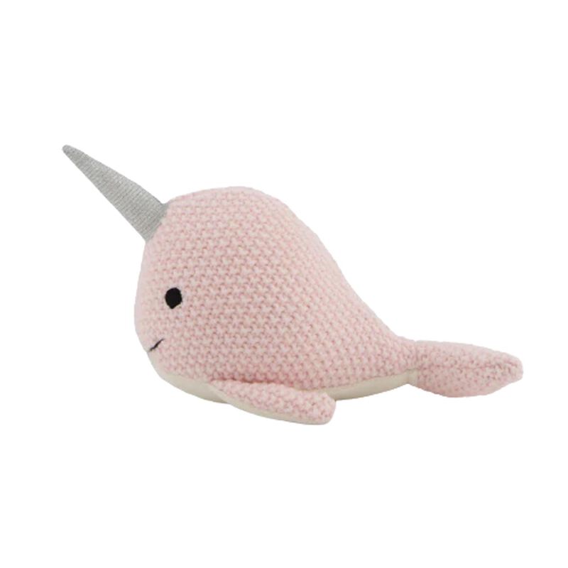 Lily & George Nellie Narwhal Rattle image number 0