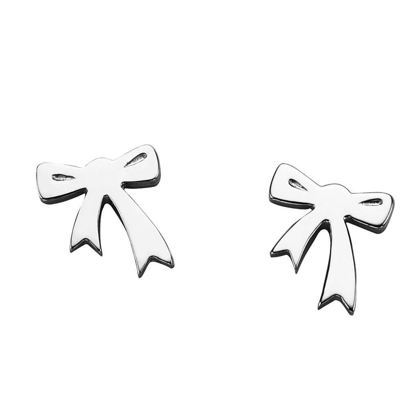 Karen Walker Mini Bow Earrings image number 0