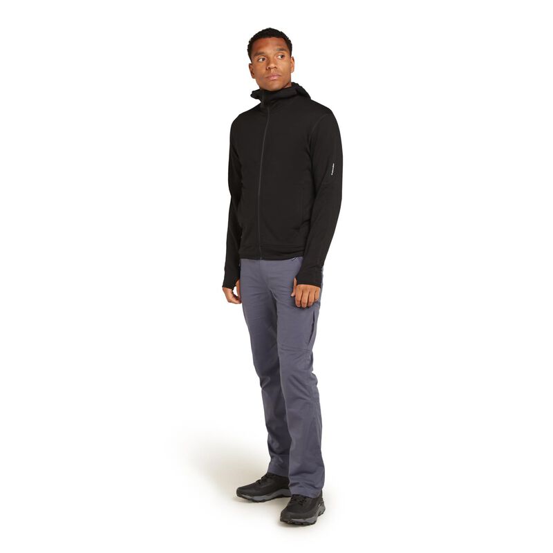 Icebreaker M Merino 360 RealFleece Elemental LS Zip Hood image number 3