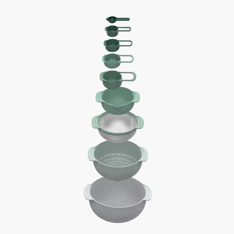 Joseph Joseph Nest&trade; 9-Piece Food Preparation Set - Sage image number 1