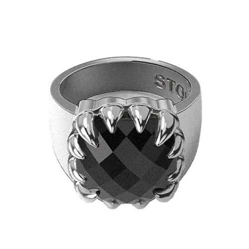 Stolen Girlfriends Club Claw Ring Onyx