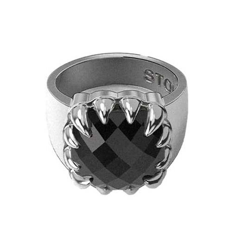 Stolen Girlfriends Club Claw Ring Onyx image number 0