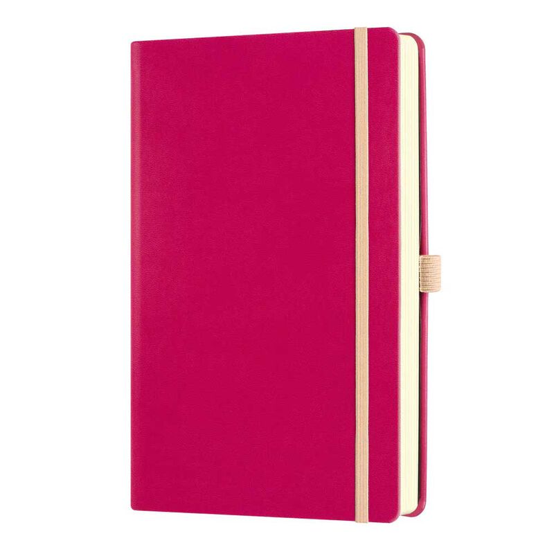 Castelli Aquarella A5 Ruled Amaranth Notebook image number 1
