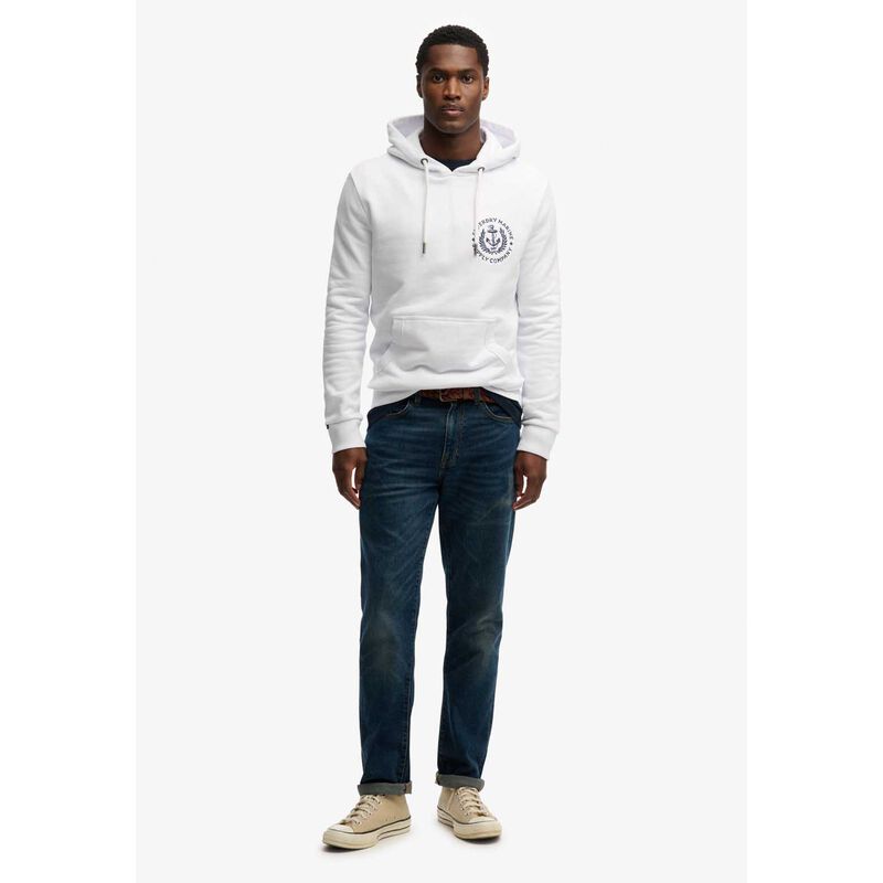 Superdry Lo-Fi Dockside Emblem Hood image number 3
