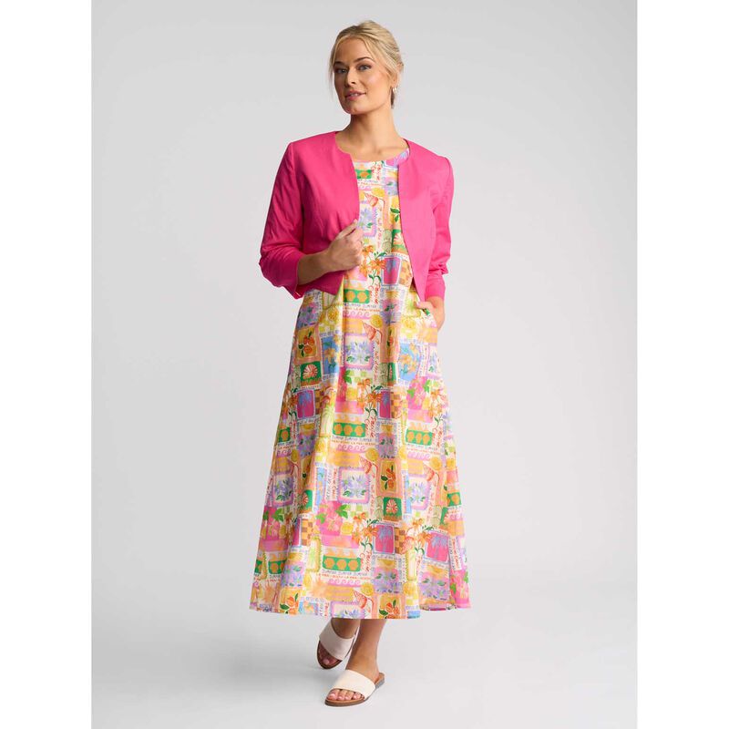 Vassalli Open Front Crop Jacket image number 3