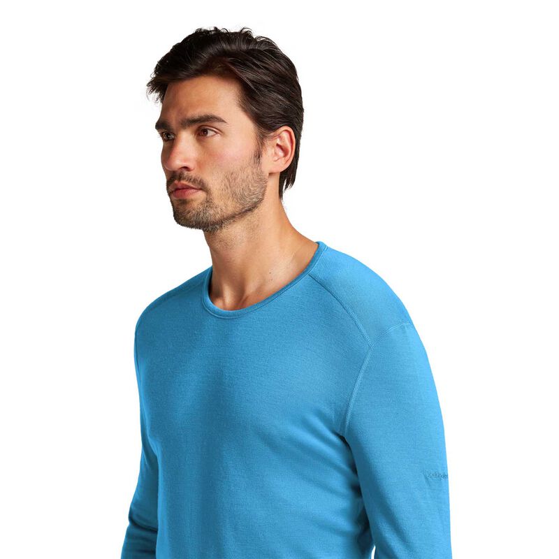 Icebreaker Mens Merino 260 Tech Long Sleeve Crew Neck Thermal Top image number 10