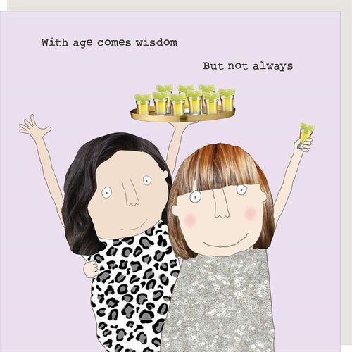 Rosie Made A Thing Wisdom Birthday Card