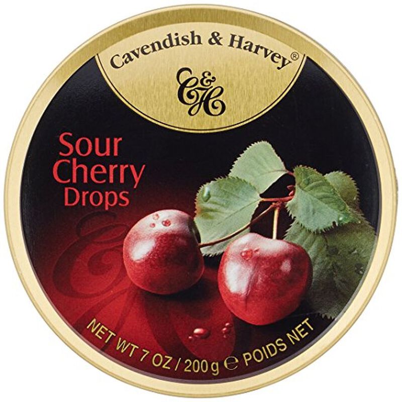 Cavendish & Harvey Sour Cherry Drops 200g image number 0