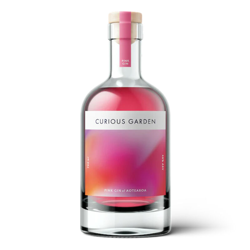 Curious Garden Pink Gin of Aotearoa 40% 700ml image number 0