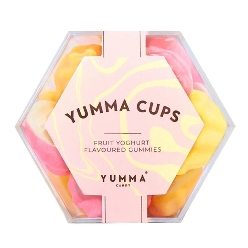 Yumma Candy Hexagon Yumma Cups 100G image number 0