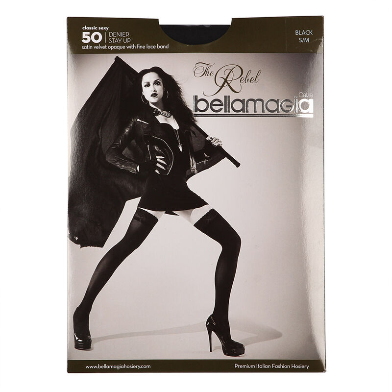 Bellamagia The Rebel Opaque Stay Up 50 Denier image number 0