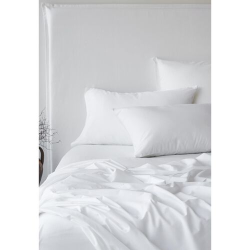 George Street Linen Bamboo Cotton Standard Pillowcase Pair