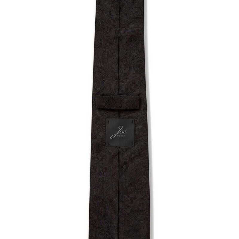 Joe Black Jb Tonal Paisley 7.5Cm Tie image number 1